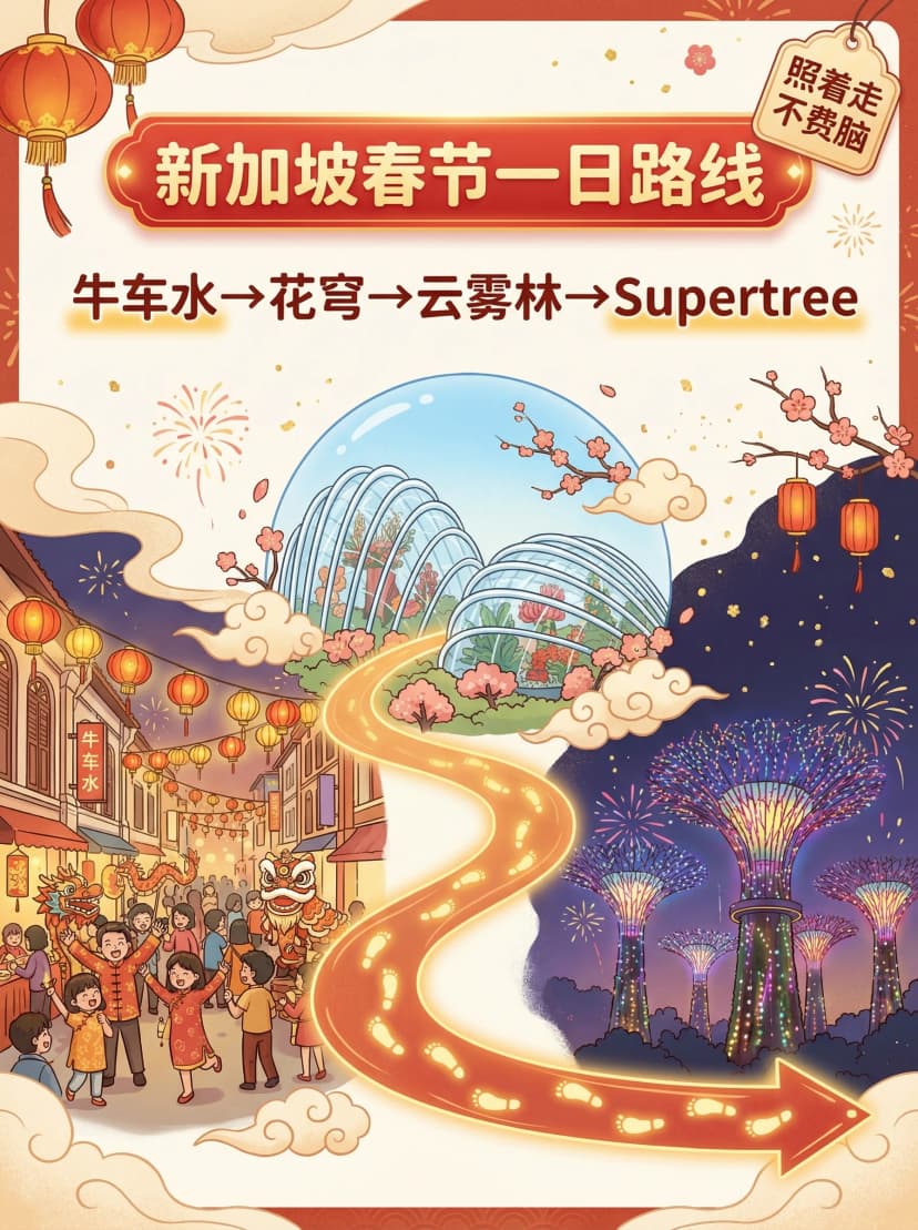 新加坡春节一日游